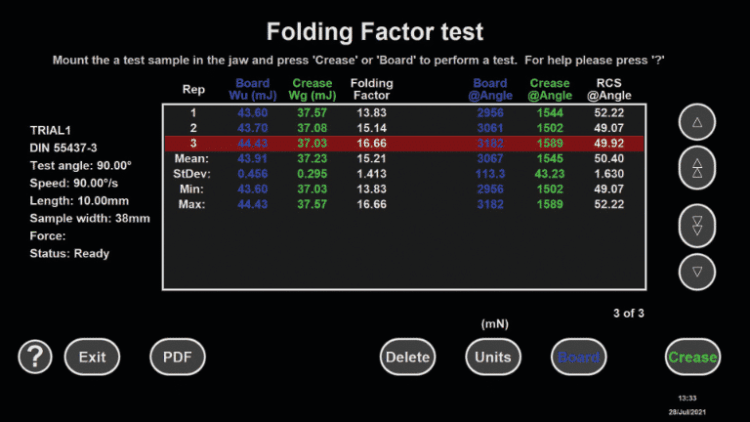 Hanatek Carton Force Analyser (CFA) - Rhopoint Americas