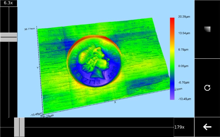 Optimap 3 graph - cross sections