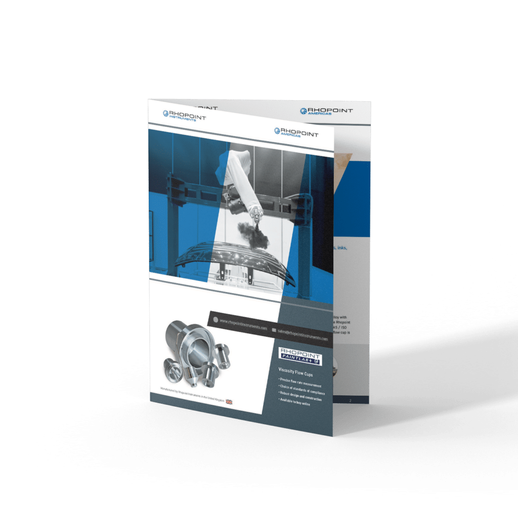 Viscosity flow cups datasheet