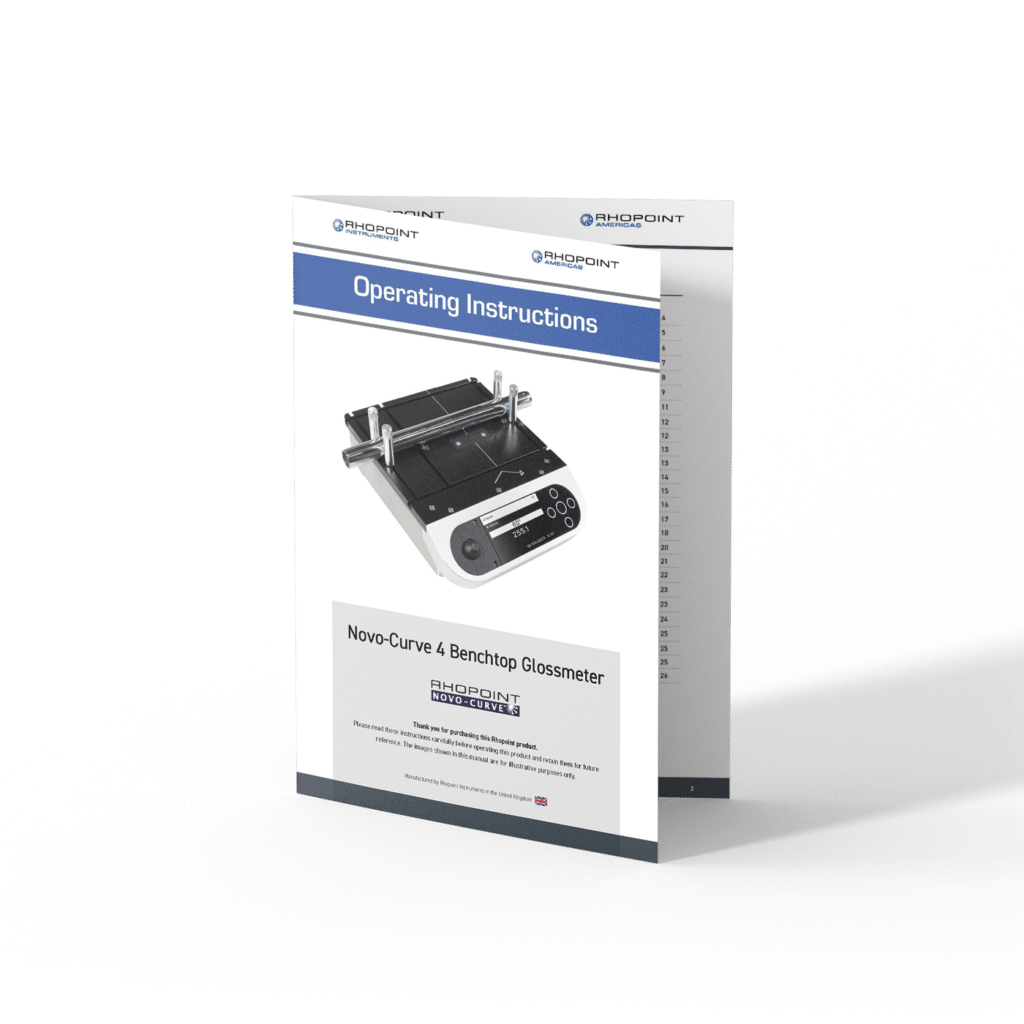 Novo-Curve 4 Instruction Manual (English)